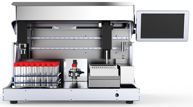 Sample Dispensing Workstation, cup dispensing system, liquid dispensing system, blood dispensing workstation